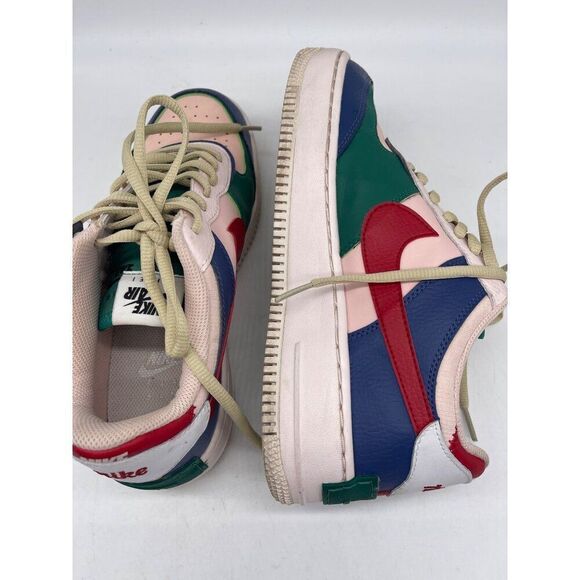 Nike Air Force 1 Shadow Low Mystic Navy Women’s Sneakers Size 9 - Picture 8 of 13